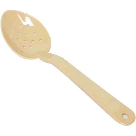 TrueCraftware - 13-Inch Perforated Serving Spoon Polycarbonate Beige Color Set of 12 NSF listed