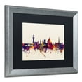 thumbnail image 2 of Trademark Fine Art "Florence Italy Skyline" Canvas Art by Michael Tompsett, Black Matte, Silver Frame, 2 of 3