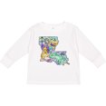 thumbnail image 3 of Inktastic Mardi Gras Louisiana Map Celebration Boys or Girls Long Sleeve Toddler T-Shirt, 3 of 5