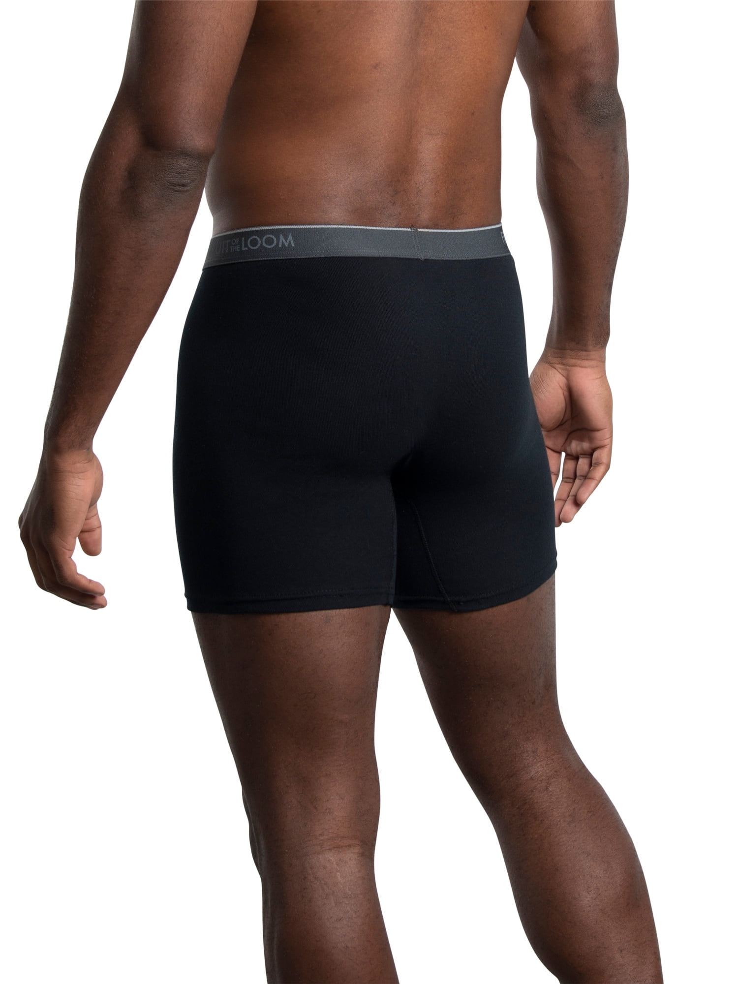 Bimgwuz Mens Boxer Briefs Short Leg with Fly Mens Flex Natural Hip Brief  Men's Underwear Fitness