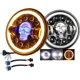 thumbnail image 1 of Faros Led 7'' H4 Redondo Para Wrangler Jeep/moto/ojos Vocho, 1 of 8