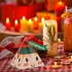 thumbnail image 4 of Caja triangular navideña para dulces CLLC, 50 unidades de bolsas triangulares con la cara grande de Papá Noel, bolsas para dulces y galletas, cajas de embalaje, caja triangular de papel para dulces,, 4 of 7