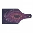 thumbnail image 1 of Zodiac Cutting Board, Colorful Circle Regarding the Position of Celestial Bodies Place of Birth Theme Design, Tempered Glass Cutting and Serving Board, Wine Bottle Shape, Purple, by Ambesonne, 1 of 1