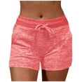 thumbnail image 2 of Htigea Clearance Running Shorts for Women with High Waisted Lightweight Athletic Shorts with Pockets for Workout Gym Outdoor Clearance Sale Pink,S, 2 of 6