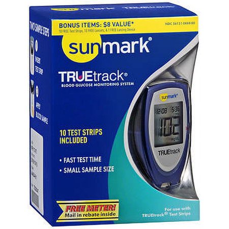 Sunmark TrueTrack Blood Glucose Monitoring System