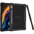 thumbnail image 5 of FIEWESEY Case for Lenovo Tab P12 12.7 Inches Tablet Case,Heavy-Duty Drop-Proof Shockproof Hybrid Kids Protective Case for Lenovo tab P12/Xiaoxin Pad Pro 12.7" Tablet Case TB370FU/TB371FC (Black/Black), 5 of 7