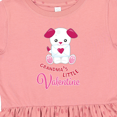 thumbnail image 4 of Inktastic Grandma's Little Valentine Girls Toddler Dress, 4 of 5