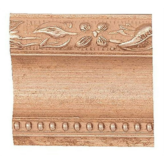 Picture Frame Moulding (Wood) 100Ft Bundle - Traditional Silver Finish - 2" Width - 5/8" Rabbet