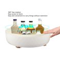 thumbnail image 3 of Lazy Susan Turntable, 11 Inch Round Lazy Susan Organizer, 360 Degrees Rotating Spice Rack For Kitchen, Pantry, Cabinet, Office, Bathroom, Cosmetic Makeup Vanity Tray Organizer, 3 of 8
