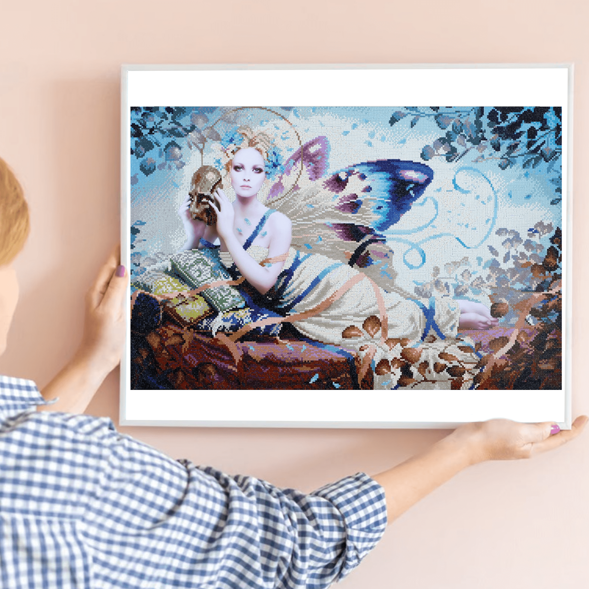 Diamond Dotz Prisoner Fairy Diamond Painting Kits for Adults - Diamond Art Kits a Relaxing Creative Craft Kit with Dotz Gems 20.1"x32.3"