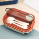 thumbnail image 1 of Lonchera, Cajas Bento Lonchera de Plástico Caja de Conservación de Alimentos Frescos Horno de Microondas Calefacción Sellada Aislamiento Térmico Lonchera Bento Lonchera con Vajilla Conservación de Ali, 1 of 5