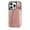 Rosegold, variant on Wallet Case for iPhone 14 Pro Max, PU Leather   TPU Shockproof Cover with Card Slots, Cash Pocket, Long & Short Straps, Kickstand, Button Closure, Gift for Women Men Family Friends, Purple