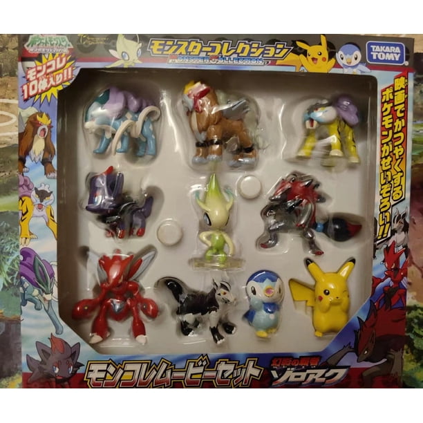 2025 Takara Tomy figura de Pokémon Ready Battle Ready, paquete múltiple, colección de monstruos de Pikachu Venusaur, Moncolle Ex Poké Ball, Original