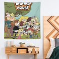 thumbnail image 4 of The Loud House Tapestry Wall Hanging Blanket Soft Tablecloth Wall Hanging Tapestries Home Decor Posters for Home Dormitory, 4 of 8