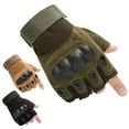 thumbnail image 2 of A pair of gloves for men and women, suitable for cycling, fitness, sports, half-finger, hiking, outdoor use, non-slip, and wear-resistant, 2 of 5