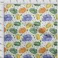 thumbnail image 4 of oneOone Cotton Jersey Forest Green Fabric Floral Quilting Supplies Print Sewing Fabric By The Yard 58 Inch Wide, 4 of 4