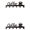 thumbnail image 4 of Advancent Wall Mounted Coffee Mug Holder Multifunction Cups Tea Rack for Restaurant Tipo 1 2piezas, 4 of 6