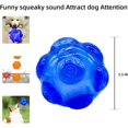 thumbnail image 3 of Pelota chirriante de juguete para perros, juguete interactivo para mascotas rebotantes de goma no tóxica para perros medianos y grandes, masticadores agresivos [flotable en agua, 2 piezas, 3 of 5
