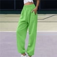 thumbnail image 2 of iHPH7 Workout Sweatpants Women Athletic Pants for Women Sweatpants Women Lounge Pants Women Baggy Sweatpants Fleece Joggers for Women Drawstring Pants Women Green S, 2 of 5