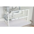 thumbnail image 5 of White Simple 2-Tier Under Sink Expandable Cabinet Shelf Organizer Rack for Kitchen Bathroom Storage, 5 of 5