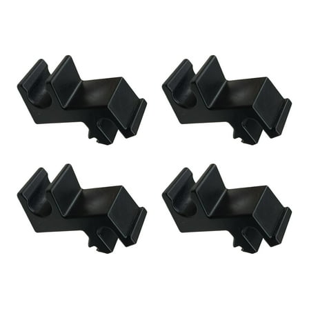 4 Piece Set Of Tonneau Covers Support Clips Designed For Secure Props Rod Attachment Reliabled Truck Bed Protective