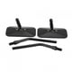 thumbnail image 1 of 1 Pair of Rectangle Motorcycle Side Mirror Rear View Mirror for Motorcycle Black, 1 of 9