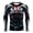 Cyborg, variant on Men's Superhero Compression Long Sleeve Shirt 3D Printed Workout Athletic Rash Guard Top for Gym Running Cycling 040,XL