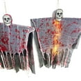 thumbnail image 4 of HUASHENG Halloween Hanging Decorations Outdoor Props Hanging Decorations Heads Skeleton Decorations House Decorations, 4 of 8