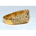 thumbnail image 4 of 2.30ct Natural Fancy color Diamonds Mens Ring 14Kt Classic Cigar Statement, 4 of 8