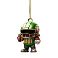 thumbnail image 2 of asddcavvf Interesting Super Wrist Style Rugby Player Acrylic Statue Keychain 2D Design A Sports Souvenir That Fans Can Collect Stone Rain Chains Door Beads for Doorways, 2 of 6