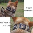 thumbnail image 5 of Nvzi Collar táctico ajustable para perros, de nailon militar, con hebilla de metal resistente, antidesgaste, cinco niveles ajustables, adecuado para perros medianos y grandes, camuflaje L, 5 of 5