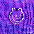 thumbnail image 6 of FAFWYP Spiral Cable Knitting Needle Stainless Steel Practical Knitting Needle, Spiral Cable Knitting Needle/Shawl Pin, Handmade Knitting Tool, Savings on Clearance, 6 of 7
