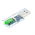 thumbnail image 2 of Módulo de Decodificador USB HIFI de 5 V con Tarjeta de Sonido USB PCM2704 y Alimentación USB para Pi de 16 Bits., 2 of 5