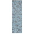 thumbnail image 5 of SAFAVIEH Soho Aleta Floral Wool Area Rug, Grey/Multi, 6' x 6' Square, 5 of 9