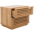 thumbnail image 5 of SAFAVIEH Averi Modern 2 Drawer Nightstand,Rustic Oak, 5 of 13