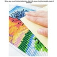 thumbnail image 3 of Baohd Crystal Painting Animal Decorative Art Craft Rhinestone Drawing Indoor Wall Decoration Office Draw Picture 40x30cm, 3 of 6