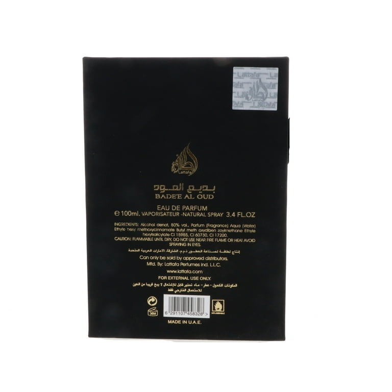 Lattafa Perfumes Bade'e Al Oud Oud for Glory Eau de Parfum