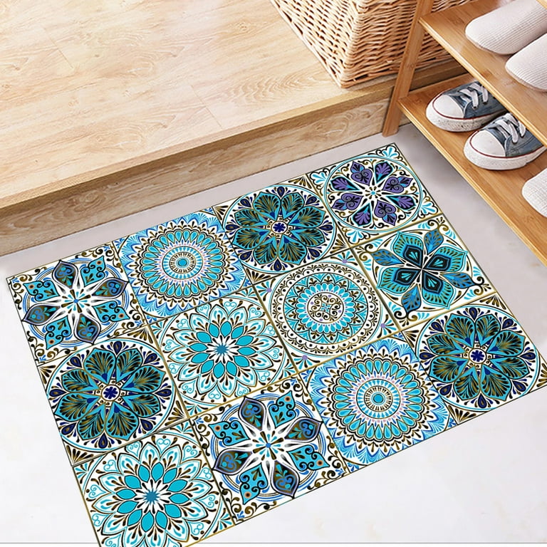 10pcs Carpet Floor Tiles Sticker Adhesive Stickers Carpet Peel And
