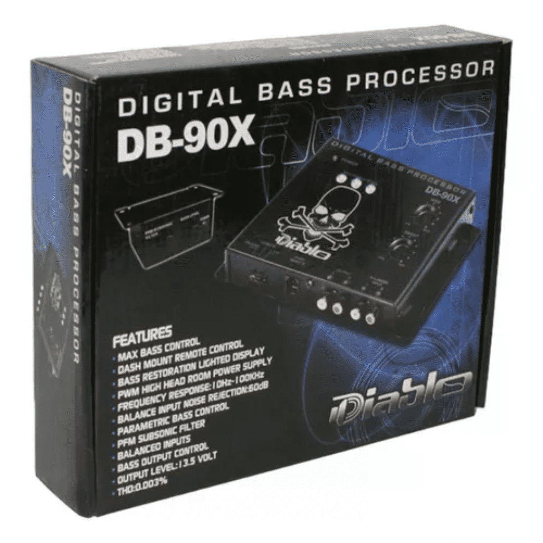 Diablo DB-90X New Digital Black Bass Processor Amplifier with Dash