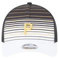 thumbnail image 2 of Men's New Era  Black Pittsburgh Pirates Gradient 9FORTY M-Crown Adjustable Hat, 2 of 6