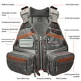 thumbnail image 2 of Bassdash FV09 Fly Fishing Vest for Youths Kids Adjustable Size with Multiple Pockets Trout Bass Fishing Gear, 2 of 7