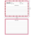 thumbnail image 2 of Tarjetas de recetas 50 PCS 4x6 pulgadas Cartulina gruesa de doble cara Diseño de 5 frutas Apto con carpeta de recetas Caja de recetas Regalo para despedida de soltera Boda Inauguración de la casa, 2 of 5