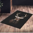 thumbnail image 6 of Animal Rugs, Thin Rug, Deer Photography Rug, Beautiful Deer Rugs, Animal Rug, Bridesmaid Gift Rugs, Non-Slip Carpet Rugs, Farmhouse Rug, 2.6'x4' - 80x120 cm, 6 of 9