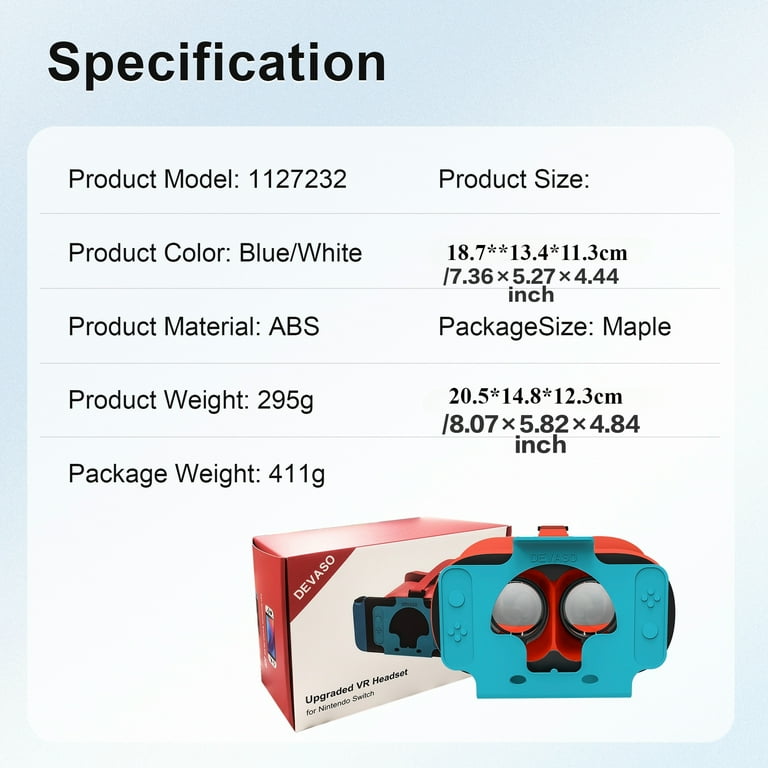 VR Headset for Nintendo Switch & Switch OLED, Switch Virtual