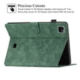 thumbnail image 5 of Artyond 2024 iPad Pro 11 Inch Case M4 5th Generation, Premium PU Leather with Auto Sleep/Wake Card Slots Multi-angle Viewing Stand Case for iPad Pro 11 Inch M4 (5th Generation) 2024 Release, Green, 5 of 7