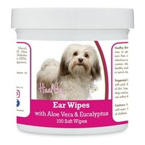 Havanese Ear Cleaning Wipes with Aloe & Eucalyptus for Dogs - 100 Count
