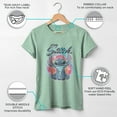 thumbnail image 3 of Girl's Lilo & Stitch Colorful Airbrush  Graphic Tee Mint Large, 3 of 9