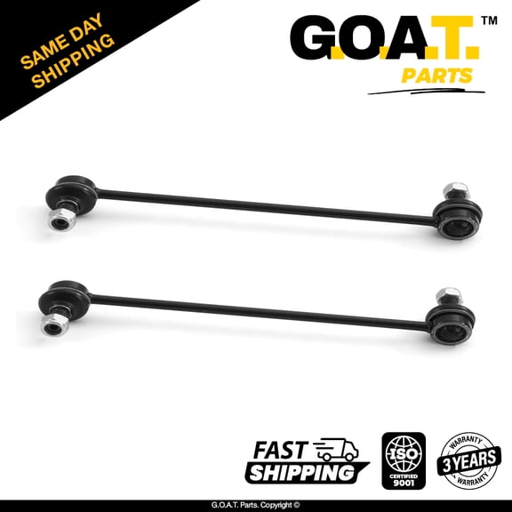 GOAT Parts - 2 PC Front Sway Bar Kit for Scion tC Pontiac Vibe Toyota Corolla Matrix Prius