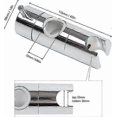 thumbnail image 4 of (22mm, Silver)Shower Head Holder, Suction Cup Hand Shower Hook, Wall Shower Head, 4 of 4
