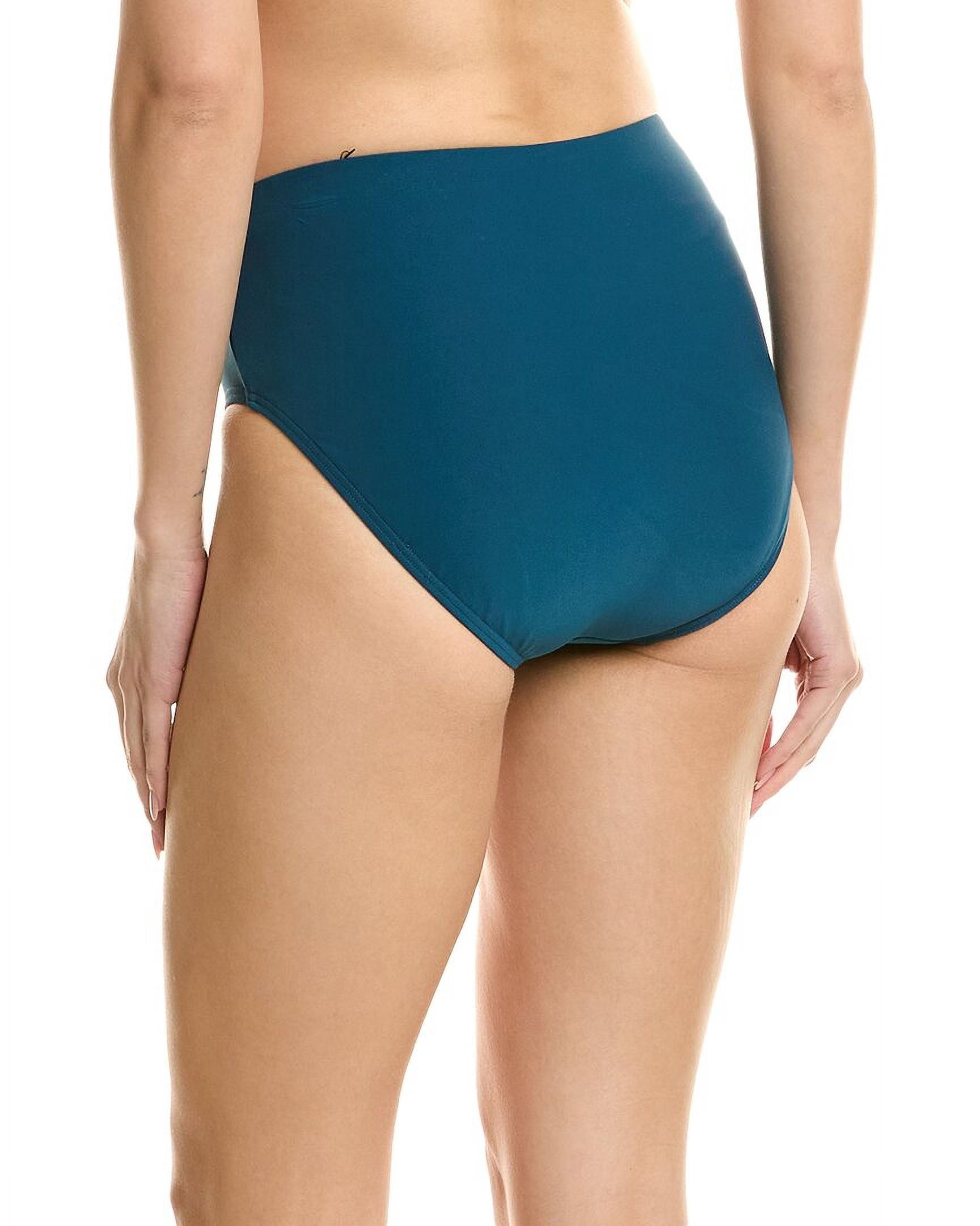Contours by Coco Reef Womens Shaping Bikini Swim Bottom Separates Blue L